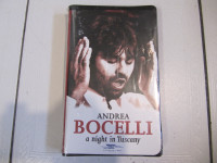 Andrea Bocelli A Night In Tuscany Brand New Sealed VHS Circ 1997