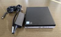 HP ProDesk 400 G3 Mini PC, i5-7500T, 8 GB/180 SSD & 19" Monitor