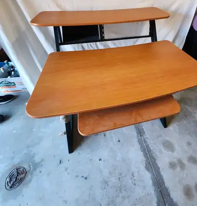 Desk, origionally for music hobby or any use really. Big tables can be reversed either way with curv...