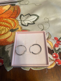  Ladies, 925 silver earrings price $10 a pair