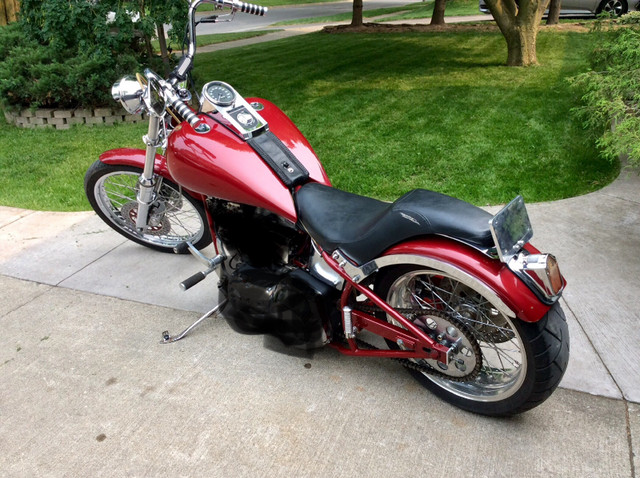 1998 Custom Hardtail Motorcycle in Street, Cruisers & Choppers in St. Catharines - Image 3