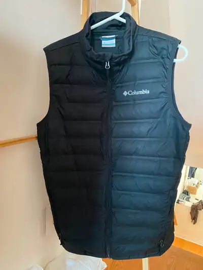 Men’s Columbia down vest, View more