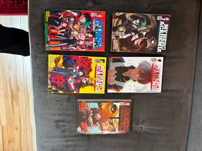 Various anime books, View more