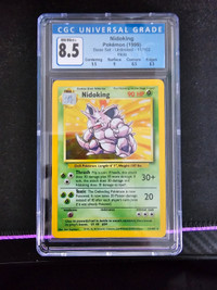 NIDOKING BASE SET - CGC 8.5