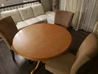 dining table and chairs, View more