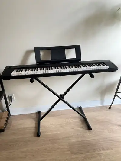 Yamaha Piaggero NP 32B portable piano keyboard, View more