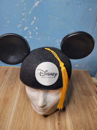 Mickie Mouse Disney graduation cap / hat w/ ears  made in USA. 
