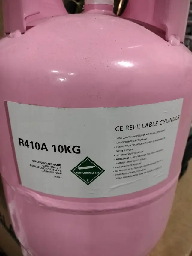 Brand New R410A Refrigerant Special- 10KG-Canadian Brand628632748002581212