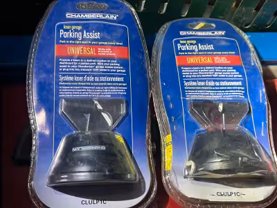 2 Brand New Liftmaster / Chaimberlain Universal Parking Assist 1 is in sealed package 1 was openers...