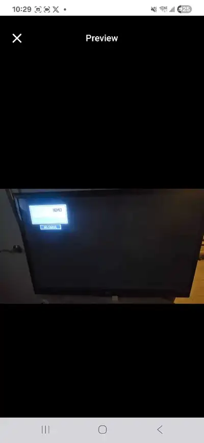 180 Or Best Offer comes with remote I'm selling a used LG TV with a clear picture, perfect for strea...