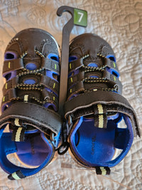 Boys Toddler Shoe/Sandal, Size 7, NEW