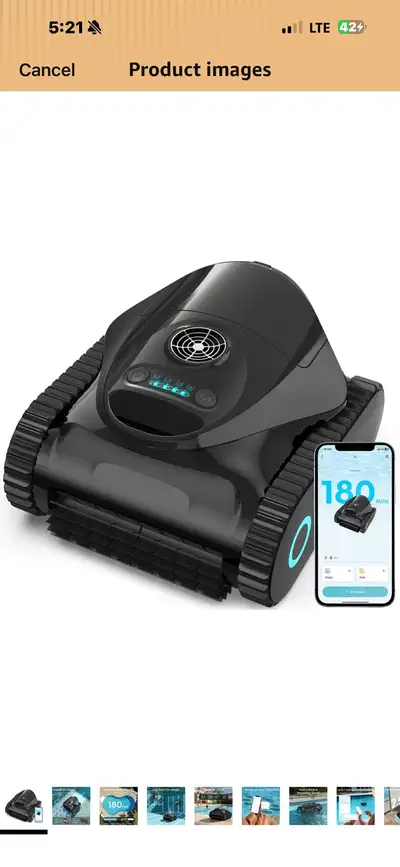 Brand new sealed Pool Cleaner Robot, View more