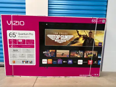 65” VIZIO 4K QLED SMART TV (120HZ) - 1 YR WARRANTY , View more