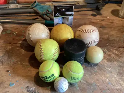 17 Sports Related Items., View more