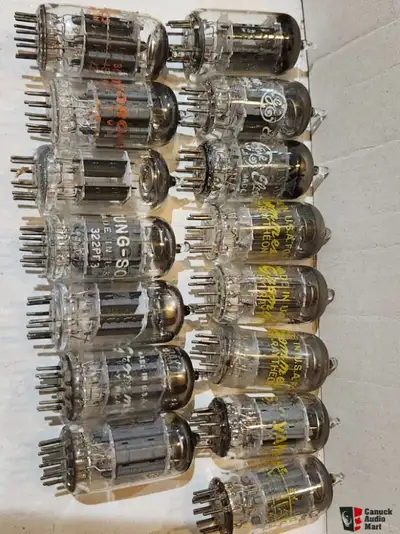 AMI JUKEBOX AMPLIFIER TUBE KIT FOR J K OR CONTINENTAL 1 X 5U4GB 2 X 6973 3 X 12AX7 3 X 6189W Total:...