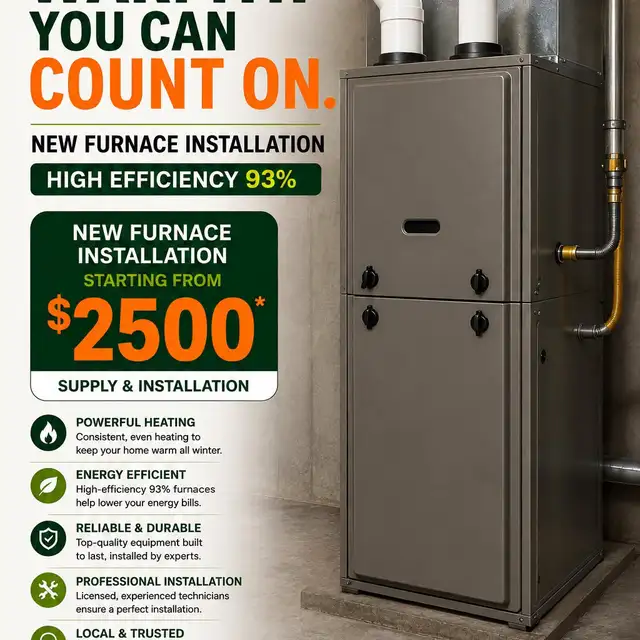 Furnace With Installation 