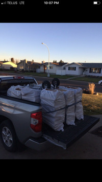 Truckload Dry Pine Firewood(8HugeBags)+Kindle+Free Delivery*$240