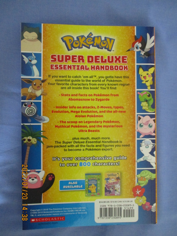Pokemon Super Deluxe Essential Handbook in Comics & Graphic Novels in Kingston - Image 2