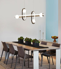 #ROVARD Modern Led Chandelier Contemporary Dimmable