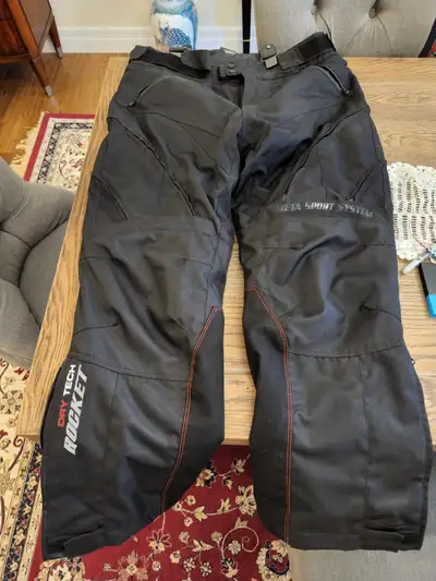 Great pant with removable rain liner and also removable venting system. All the padding you will nee...