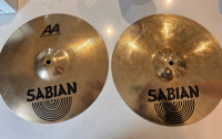 Sabian AA 14” Rock hi-hat cymbals