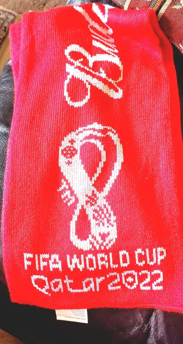 Brand New FIFA World Cup Qatar 2022 Budweiser Scarf in Soccer in North Shore - Image 2