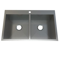 ***Stainless Steel Double Bowl Kitchen Sink***