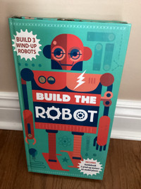 Build The Robot by Silver Dolphin, Build 3 Wind-Up Robots