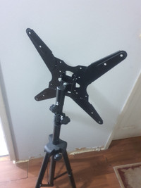 Custom    tv tripod stand for  upto 65 size tv screen or display