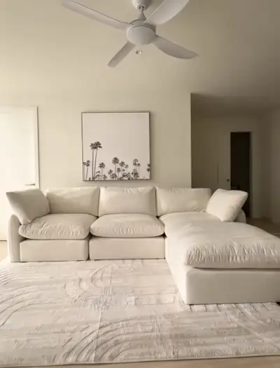 118" cloudy sofa, View more