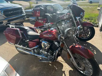 I'm selling my used 1999 Yamaha V Star 650, a reliable cruiser with 36,000 kilometers on the clock....