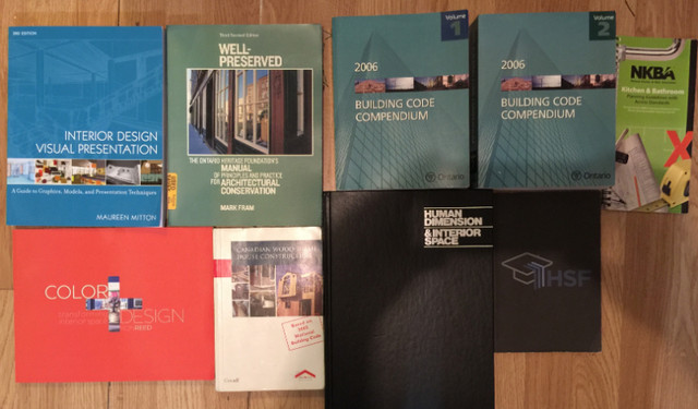 Architect studies texbooks in Textbooks in City of Toronto