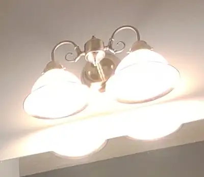 Vanity Lights - 2 Glass Shades, View more