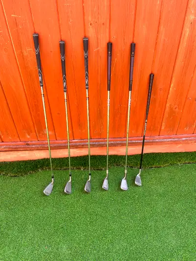Assorted golf Irons & Woods, View more