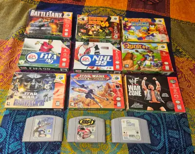 Nintendo 64 Games and Accessories, View more