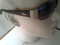 Lacoste Nickel Silver frame sunglasses VTG new