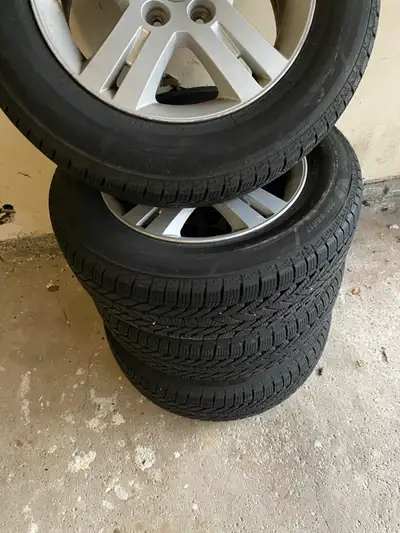 Tires purchased from Costco in August 2024 - Approx. 6000km on them. All Season Tires. Rims are from...