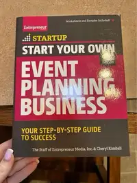 Event planning business book