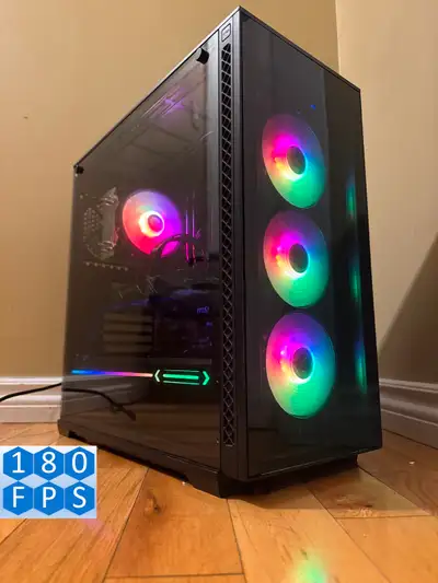 GTX 1070 8G i7 7700 Gaming PC 16G DDR4 256G SSD 320G HDD, View more