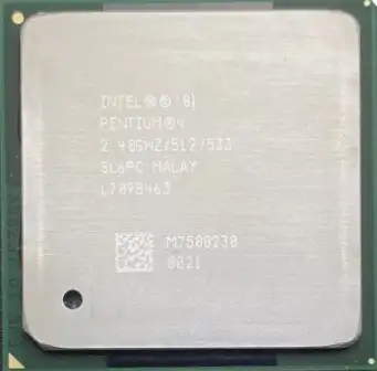 Intel Pentium 4 CPU 2.4GHZ, View more