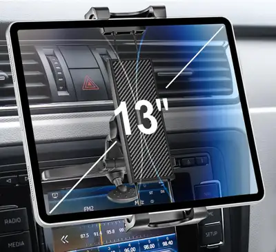 NEW CD Slot Tablet Car Mount, CD Player iPad Mount Holder, View more