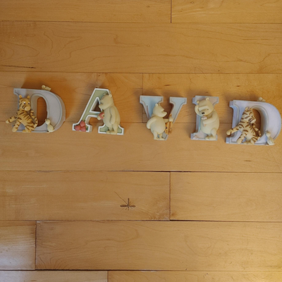 DAVID Winnie-the-Pooh letters, View more