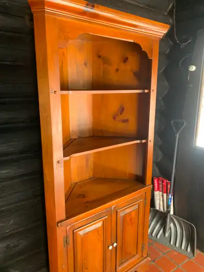 Wood Corner Cabinet, View more