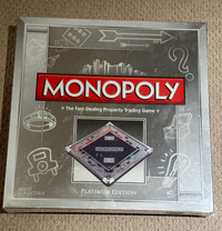 Monopoly Platinum Edition (brand new in sealed box)