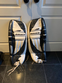 Hockey goalie pads