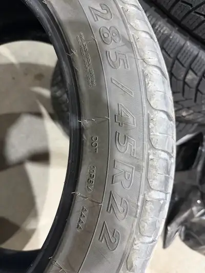 6mm and 7mm tread left. Located in Belleville. No trades