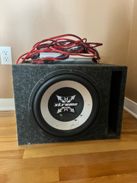 Xtreme 12” Sub and 300w Amp