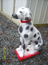 CONCRETE DALMATION DOG LOOKING FOR A HOME