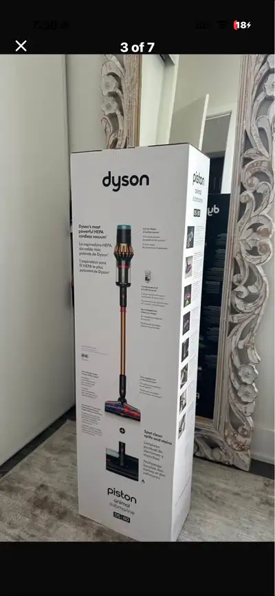 brand new never opened. with the extra attachment (wet cleaning head) original price with the mop he...