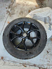 Winter tires with 18" alloy rims